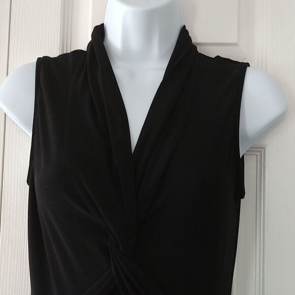 Joseph Ribkoff  sexy black  sleeveless dress  Sz 8 - Picture 5 of 7